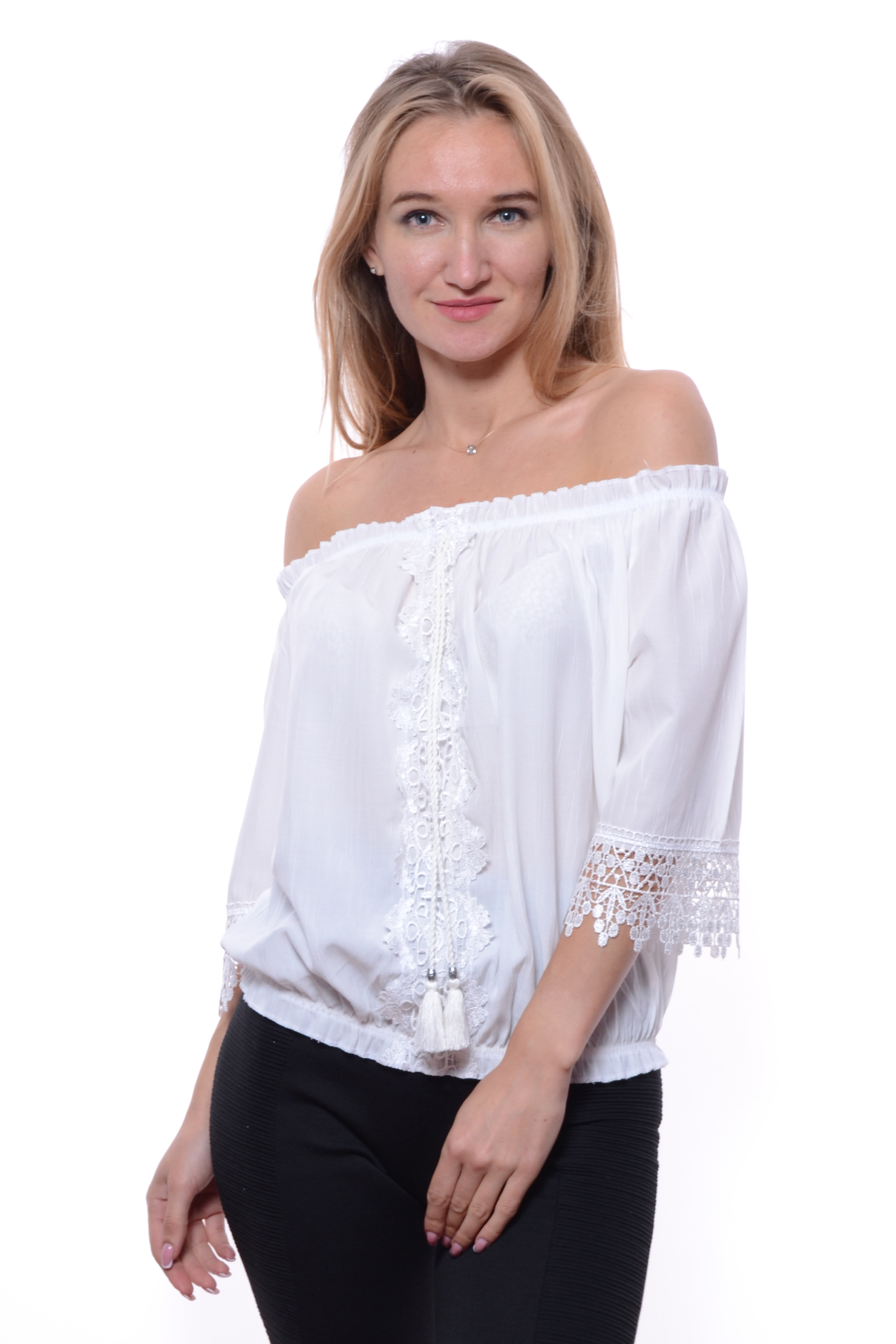 

Блуза Rossana M молочный