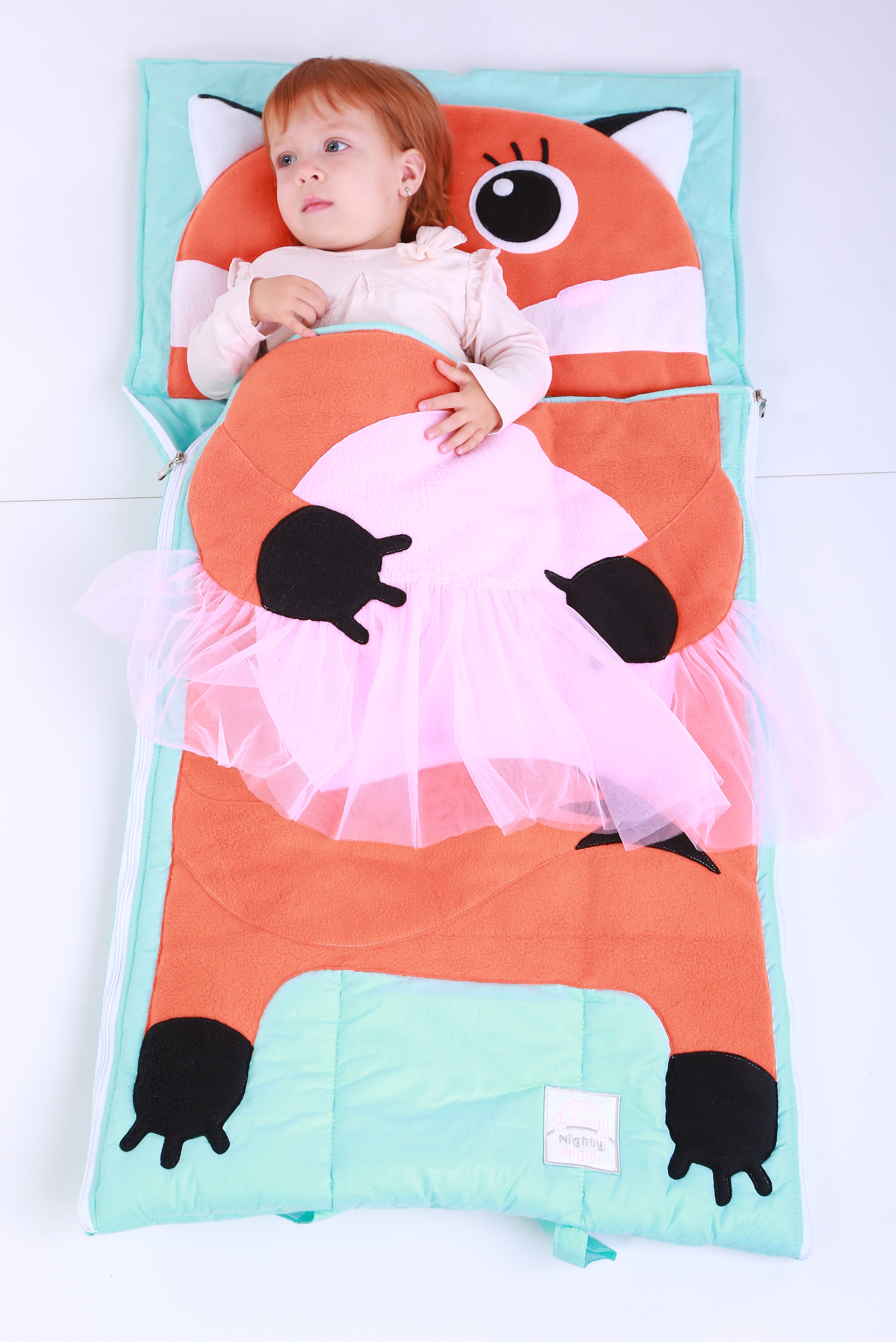 

Спальний мішок дитячий сліпик Nighty Night Лисичка L 170х70 см