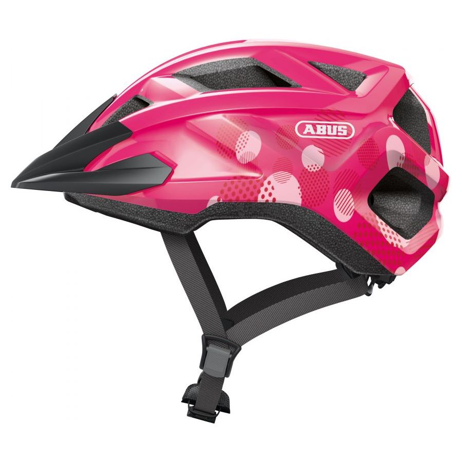

Велосипедний дитячий шолом ABUS MOUNTZ M 52-57 Fuchsia Pink (869747)