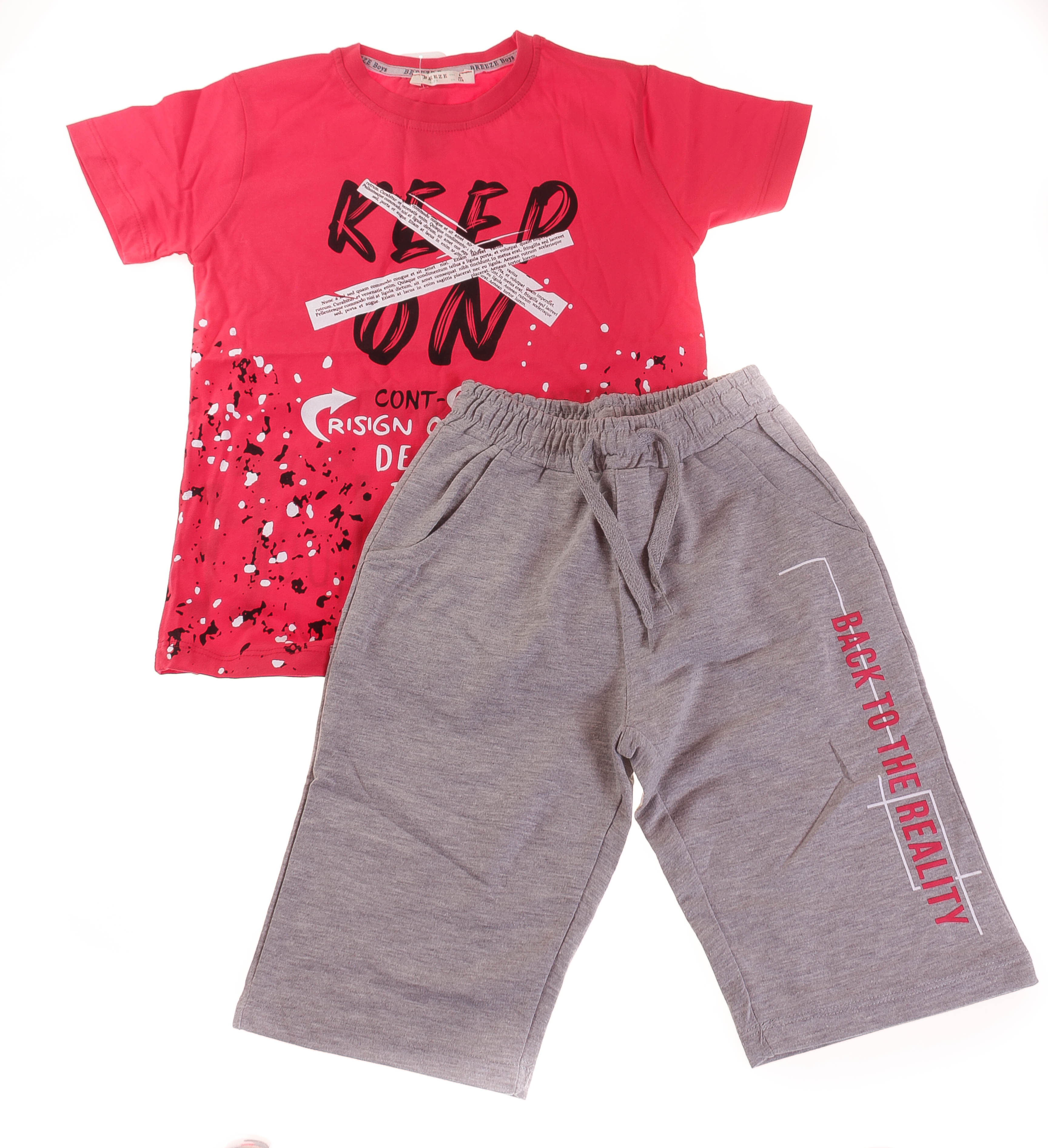 

Футболка + Шорты Breeze Красный 128 см 14396