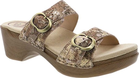 

Женские босоножки Dansko Sophie Sandal Taupe Metallic Leather 42