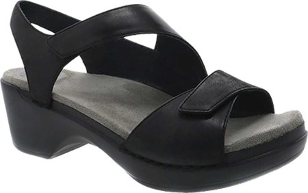 

Женские босоножки Dansko Sharla Heeled Sandal Black Burnished Nappa Leather 42