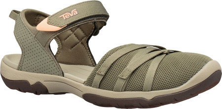 

Женские сандалии Teva Tirra Closed Toe Sandal Burnt Olive Mesh 38