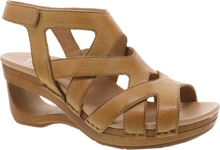 

Женские босоножки Dansko Tempest Heeled Strappy Sandal Tan Milled Burnished Leather 41