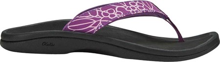

Женские вьетнамки, сланцы OluKai Ohana Flip Flop Bright Violet/Onyx Synthetic 37