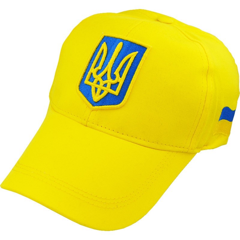 

Кепка бейсболка Тризуб Украина желтая на застежке XL (59-61 см) 700-1531
