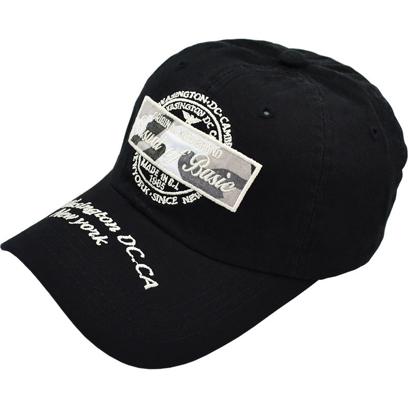 

Кепка Бейсболка Casual черная на застежке 56-59 см 700-3985
