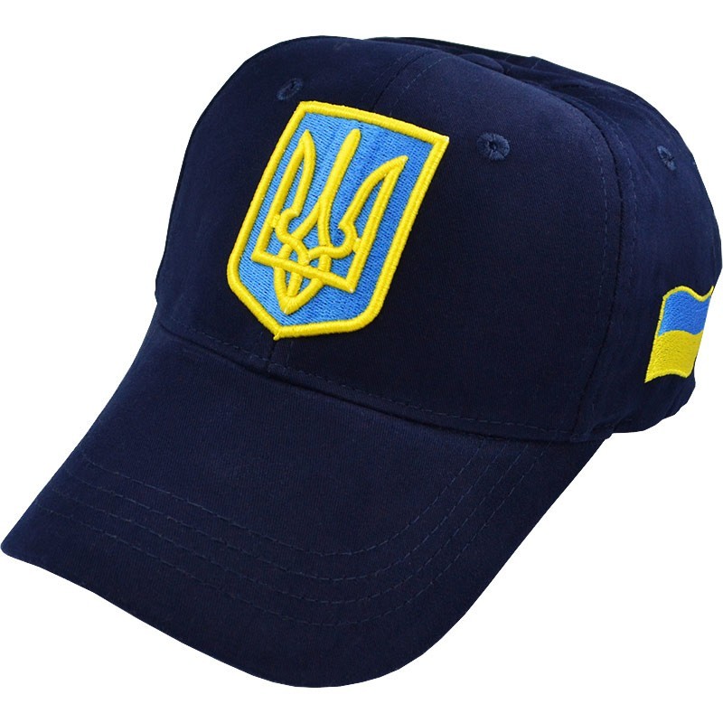 

Кепка бейсболка Тризуб Украина темно-синяя на застежке M (55-57 см) 700-1530