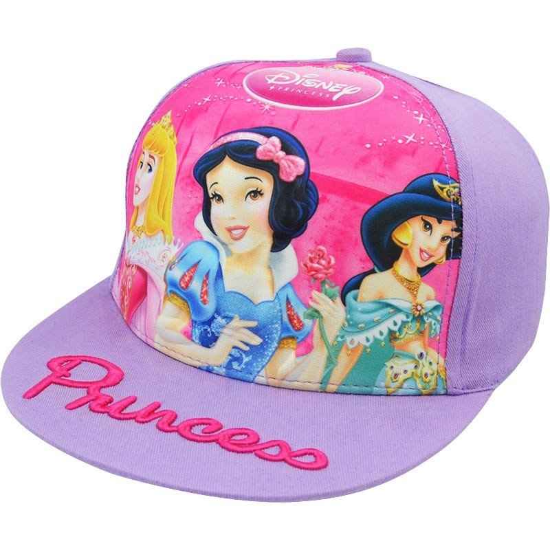 

Детская кепка бейсболка Princess фиолетовая на застежке 50-54 700-1972