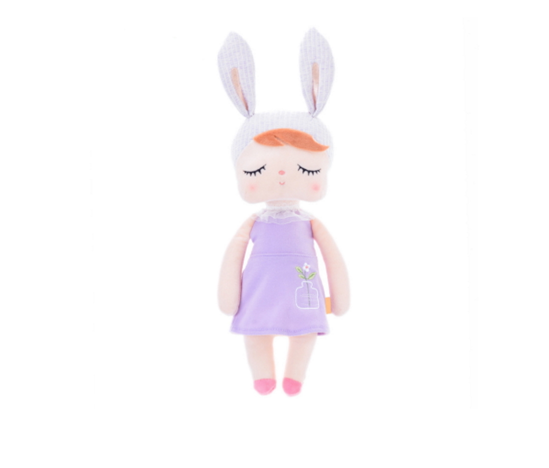 

Мягкая игрушка текстильная кукла сплюшка для девочки Metoys Angela Purple 33 см Фиолетовая (47096)