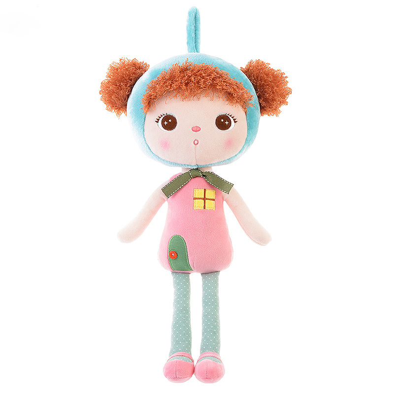 

Мягкая игрушка текстильная кукла для девочки Metoys Keppel Redhead 46 см Розовая (47147)