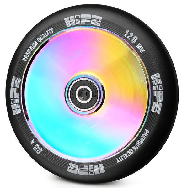 

Колесо для трюкового самоката Hipe LMT20 120мм black - chrome (hw5113)