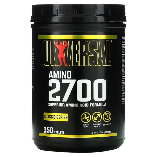 

Аминокислотный комплекс AMINO 2700 Universal Nutrition 350 таблеток (UN003)