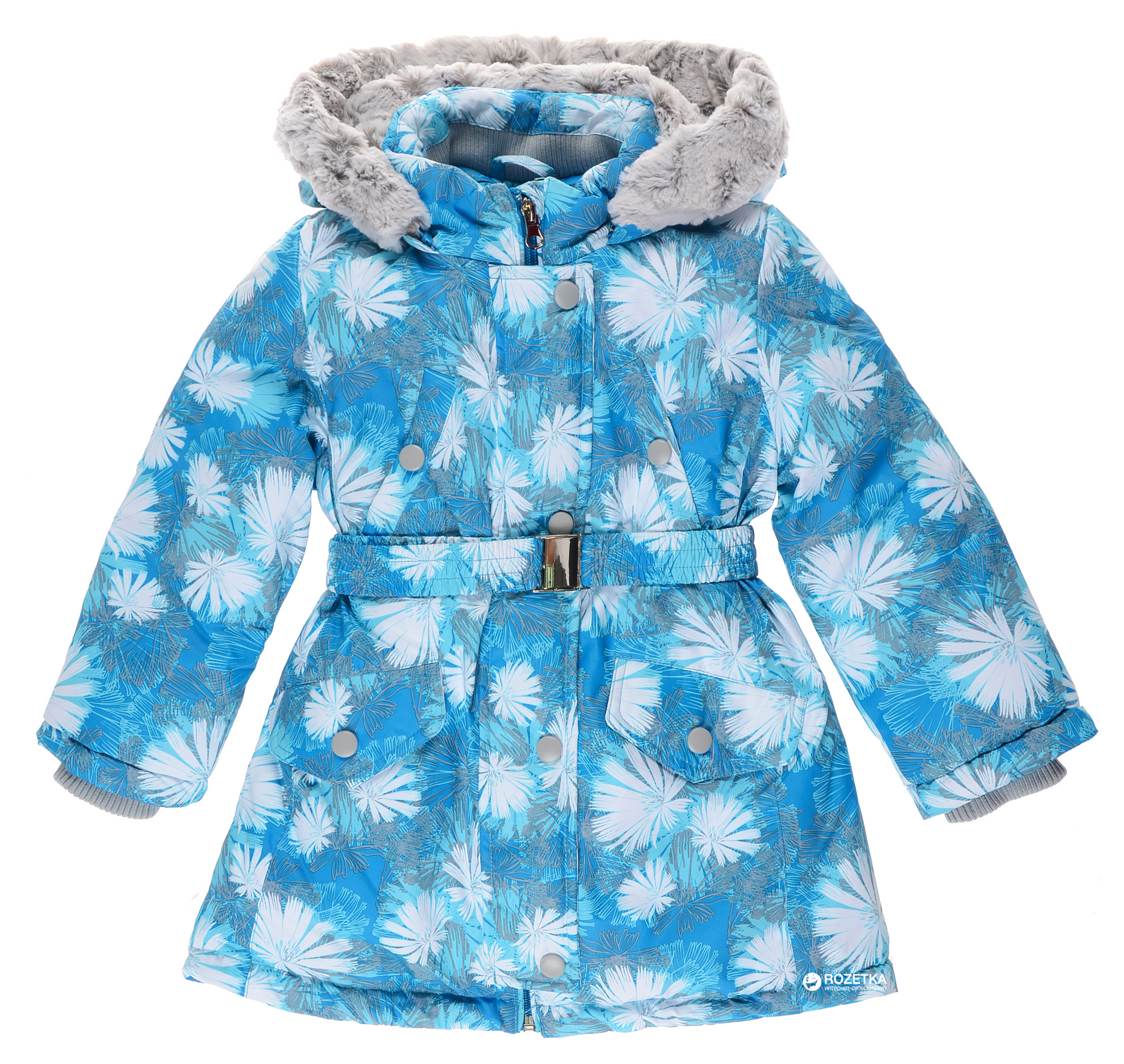 

Парка зимняя Baby Line Z-124-17 Астры 98 см Бирюзовая (ROZ6205001336)
