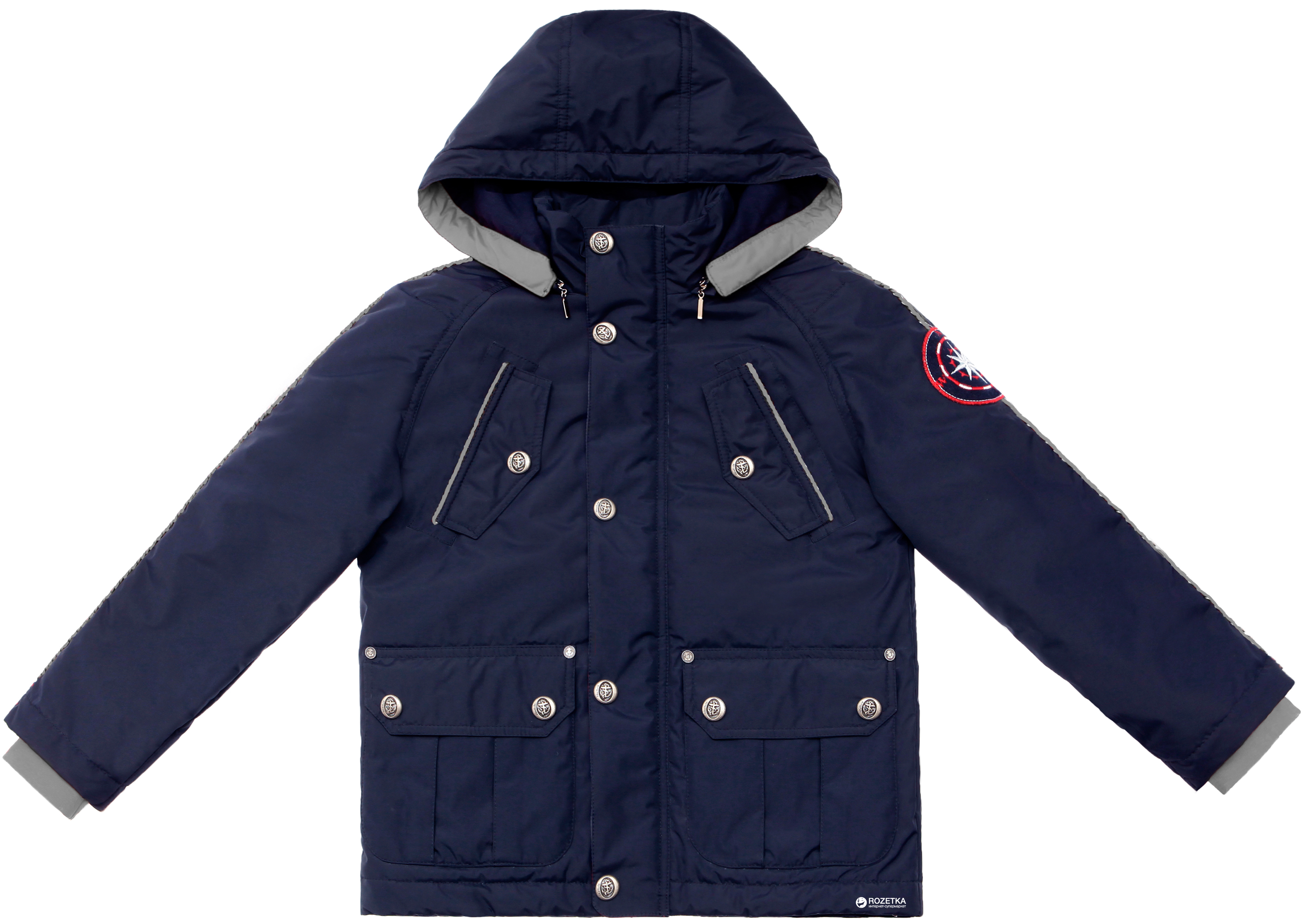 

Куртка с кантом Baby Line V75-14 синтепон 134 см Темно-синяя ($AD956230)