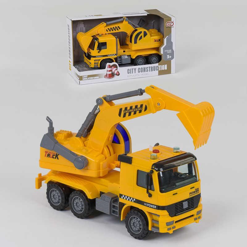 

Спецтехника Экскаватор 899-9 C (24/2) инерция, свет, звук, в коробке