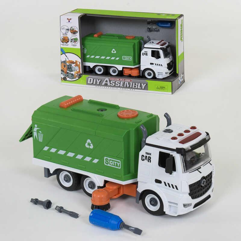 

Машина-конструктор YW 9082 B (24) свет, звук, инерция, в коробке