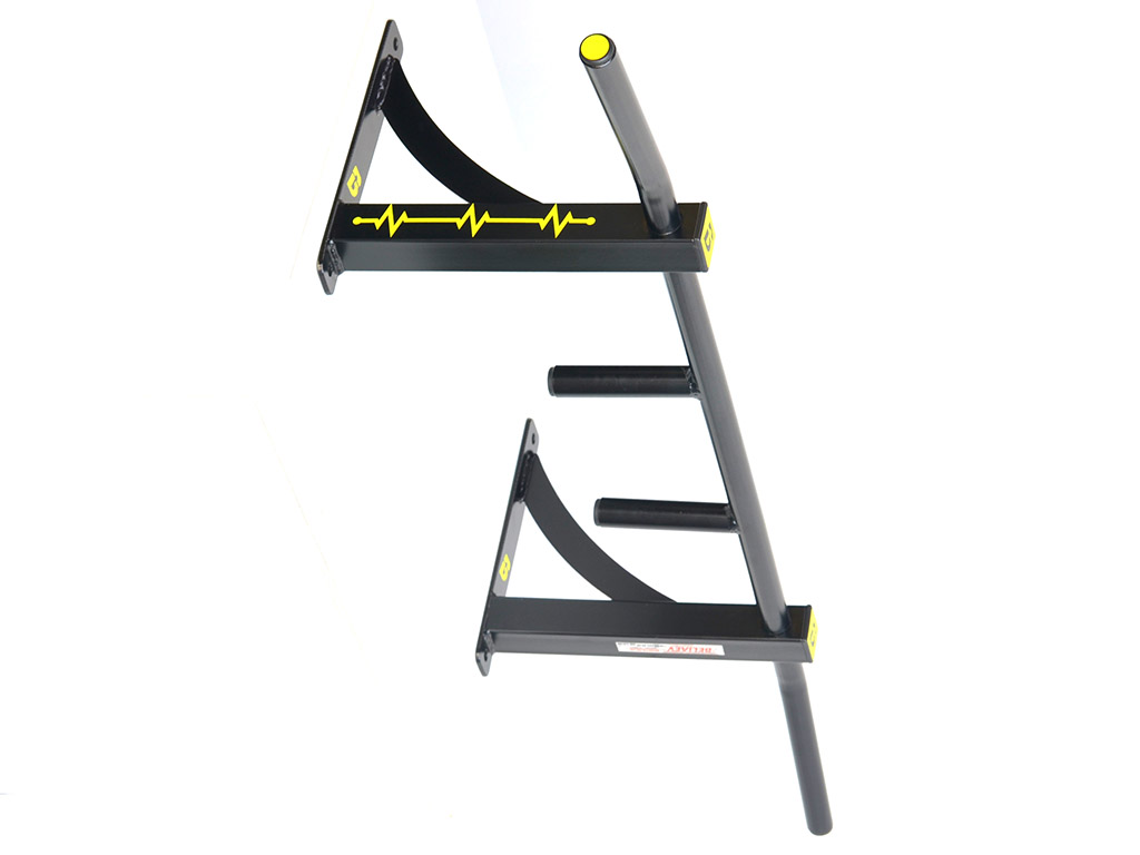 

Турник BELIAEV Equipment Sports Pro Наддверный (MB0340P) Черный с Желтым