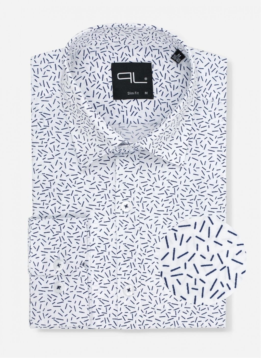 

Сорочка Pako Lorente P2M-1X-322-B S Біла