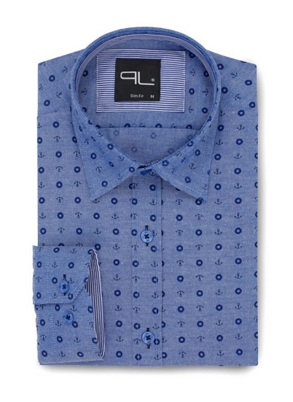 

Сорочка Pako Lorente P2M-1X-293-N  Синя, Сорочка Pako Lorente P2M-1X-293-N S Синя