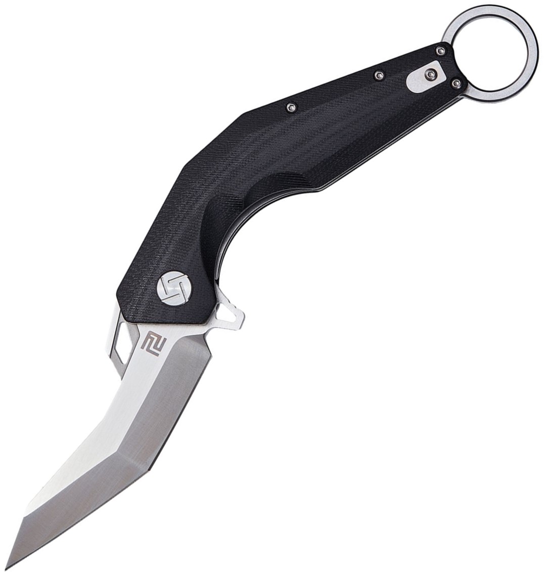 

Карманный нож Artisan Cutlery Cobra SW, D2, G10 Polished Black (2798.01.47)