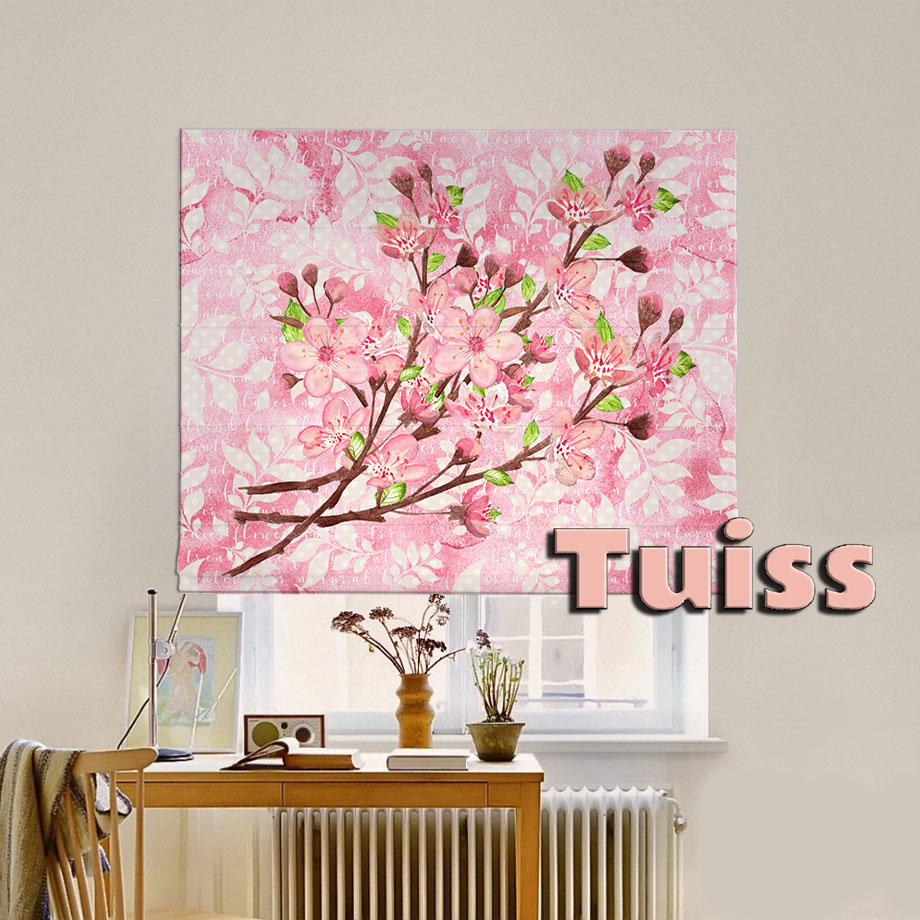 

Римская штора система Classic InHt Фотопечать Принт 02-055 Джуси Велюр 140х170 см