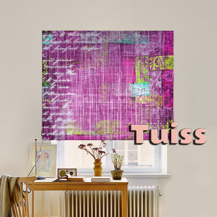 

Римская штора система Classic InHt Фотопечать Принт 02-274 Джуси Велюр 40х170 см