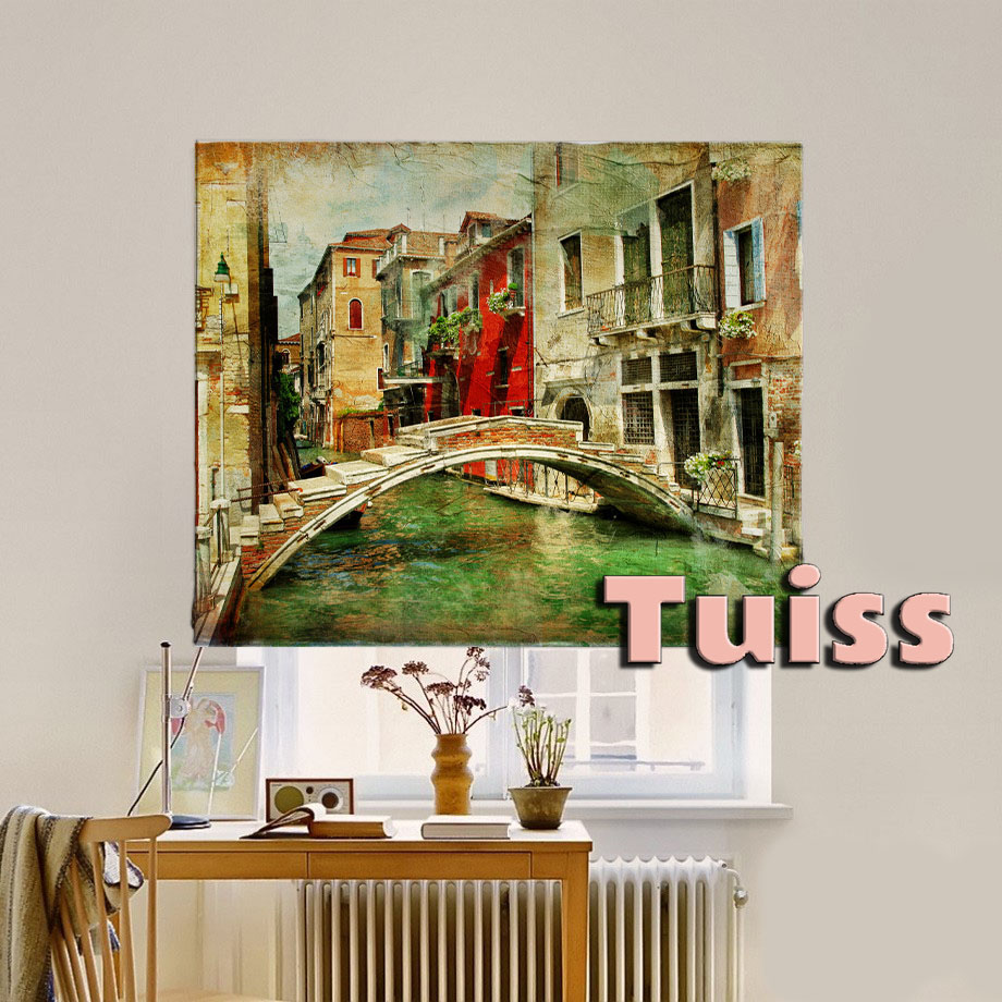 

Римская штора система Classic InHt Фотопечать Арт 17-100 Джуси Велюр 240х170 см