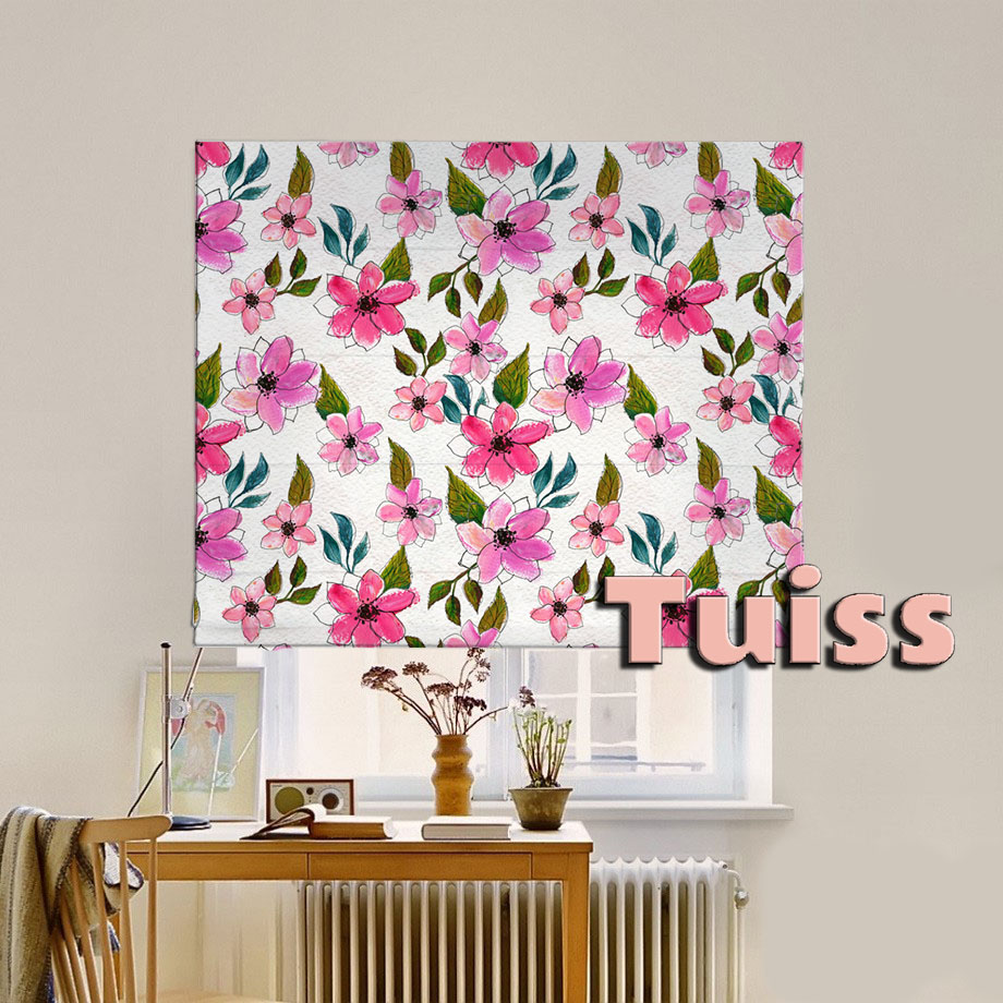 

Римская штора система Classic InHt Фотопечать Принт 02-219 Джуси Велюр 180х170 см