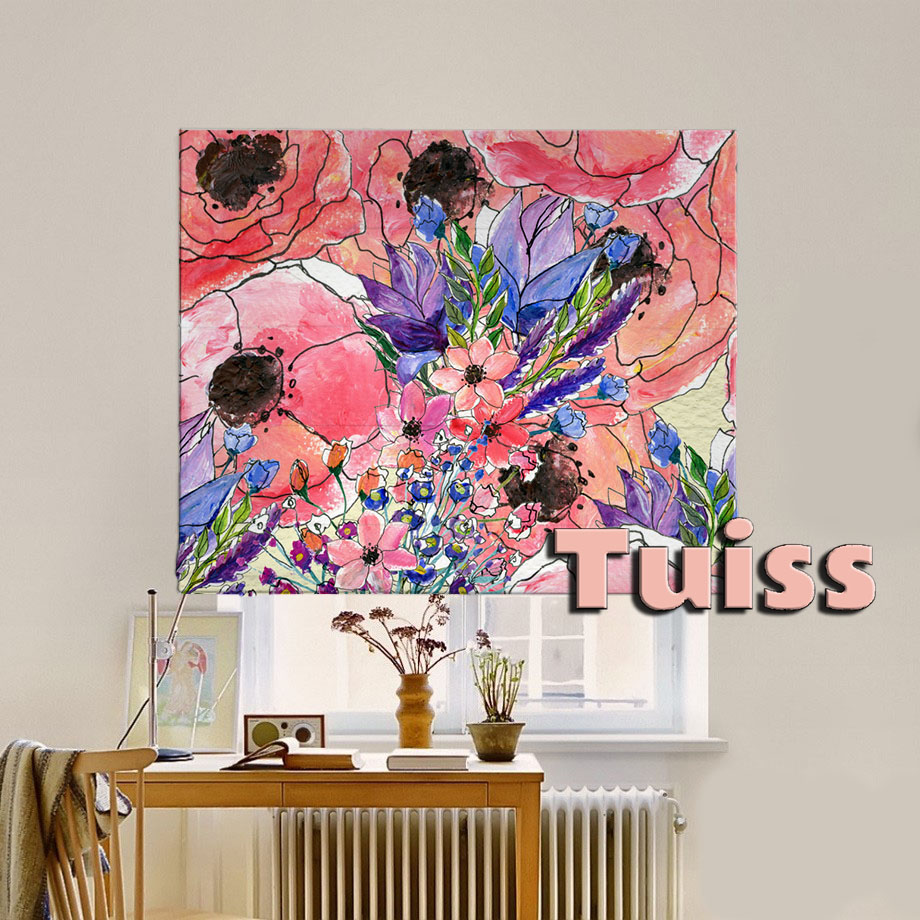 

Римская штора система Classic InHt Фотопечать Принт 02-227 Блэкаут 200х170 см