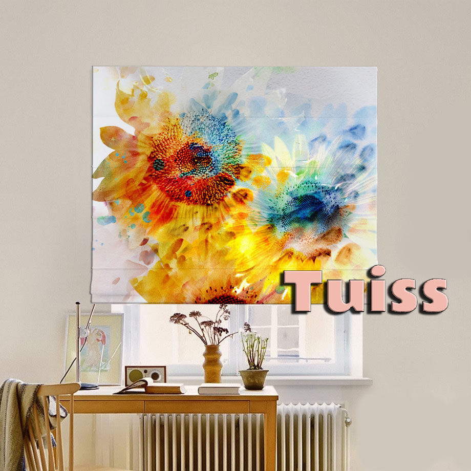 

Римская штора система Classic InHt Фотопечать Арт 17-097 Джуси Велюр 210х170 см