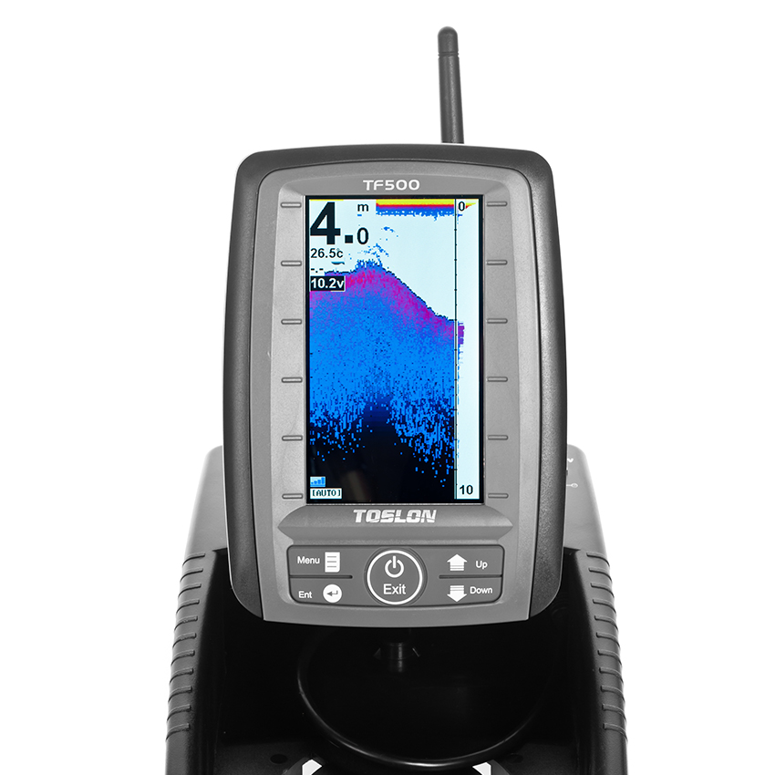 

Беспроводной цветной эхолот Fish-finder TF-500