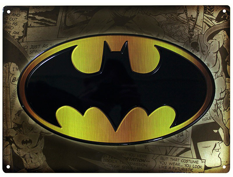 

Металлическая картина ABYstyle DC Comics Batman (28x38) (ABYPLA012)