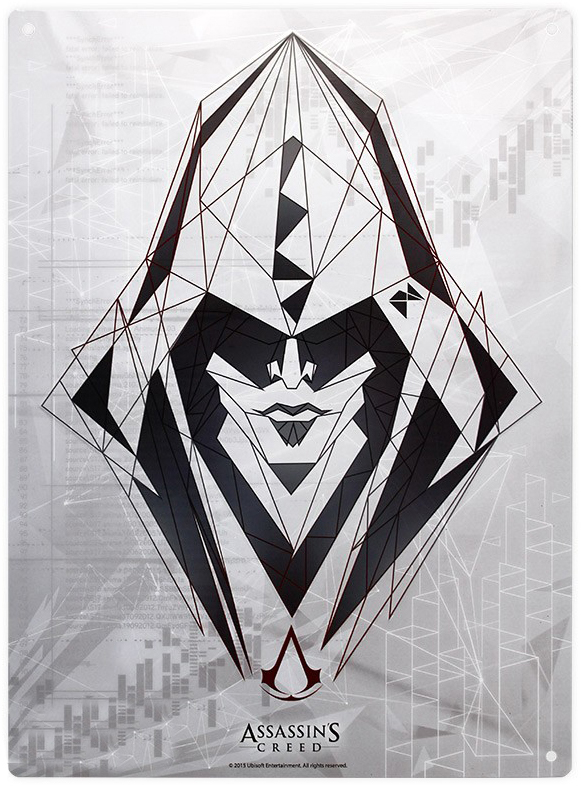 

Металлическая картина ABYstyle Assassin's Creed (28x38) (ABYPLA010)