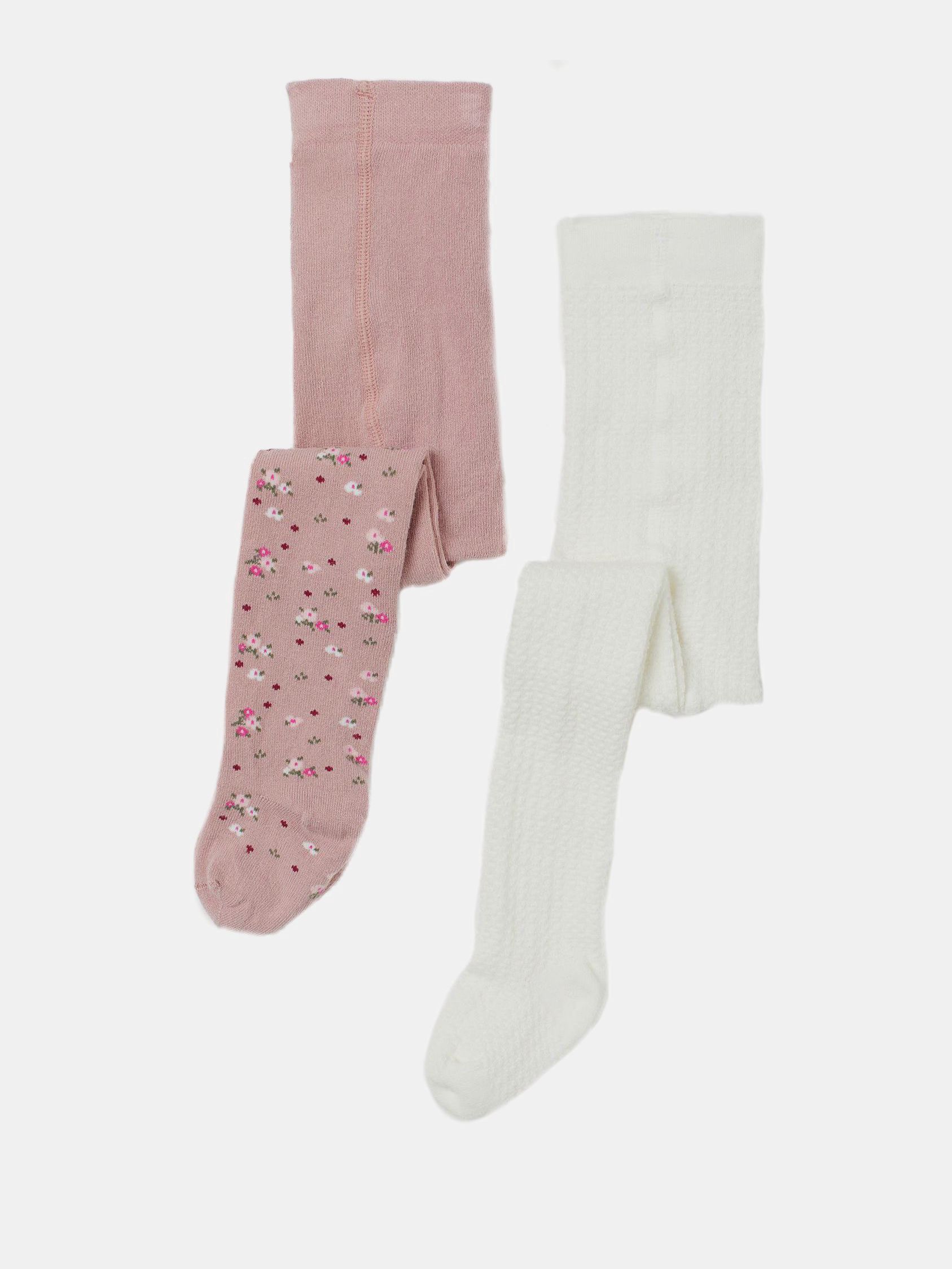 

Колготки H&M 97162363 50-56 см 2 шт Розовые