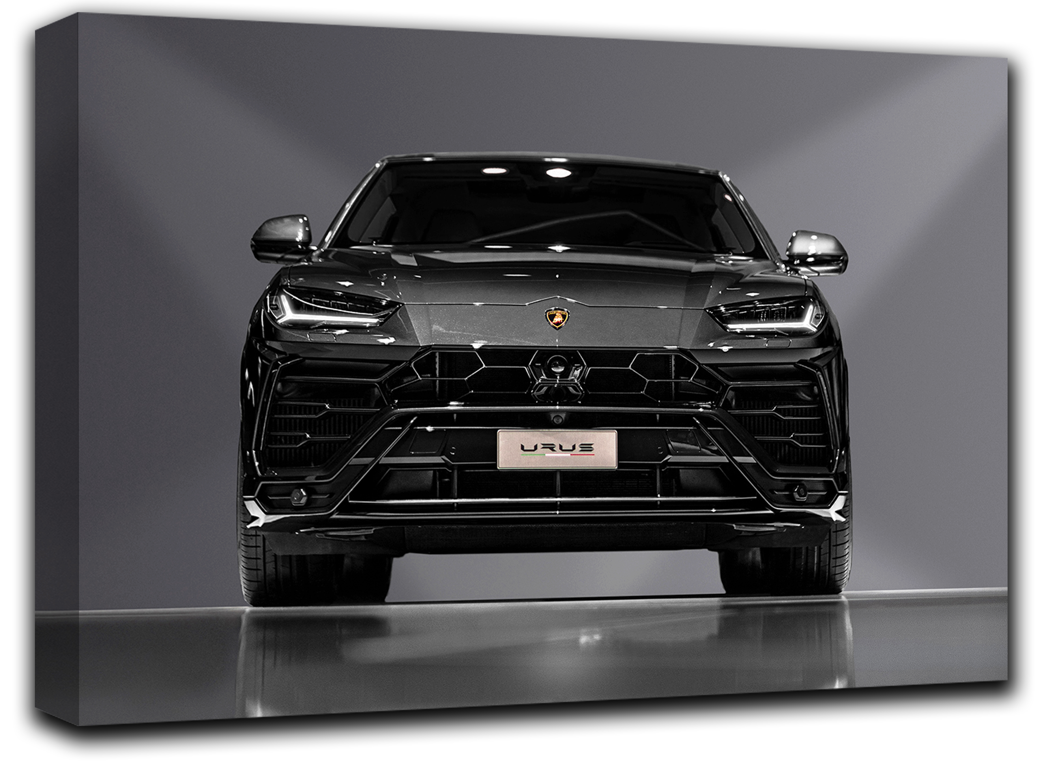 

картина на холсте джип Lamborghini Urus споривное авто Hotel Arizona HD 72 см x 127 см