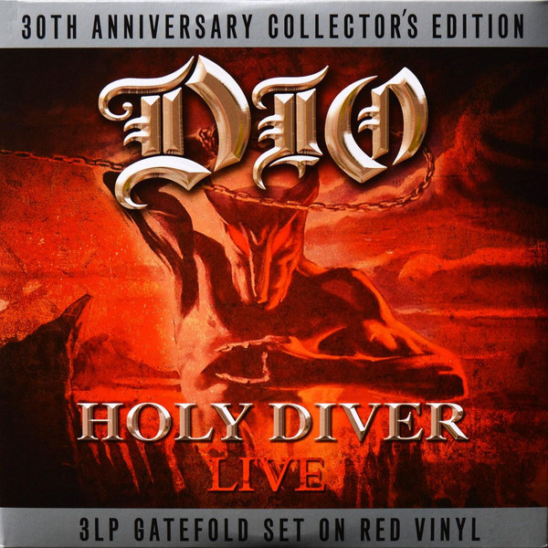 

Виниловая пластинка Dio - Holy Diver Live (30th Anniversary Collector's Edition, Red 3LP)