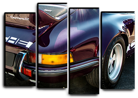 

Модульная картина на холсте из 4 частей Porsche 911 RS спортивные гоночные авто суперкары Hotel Arizona HD 82 см x 112 см