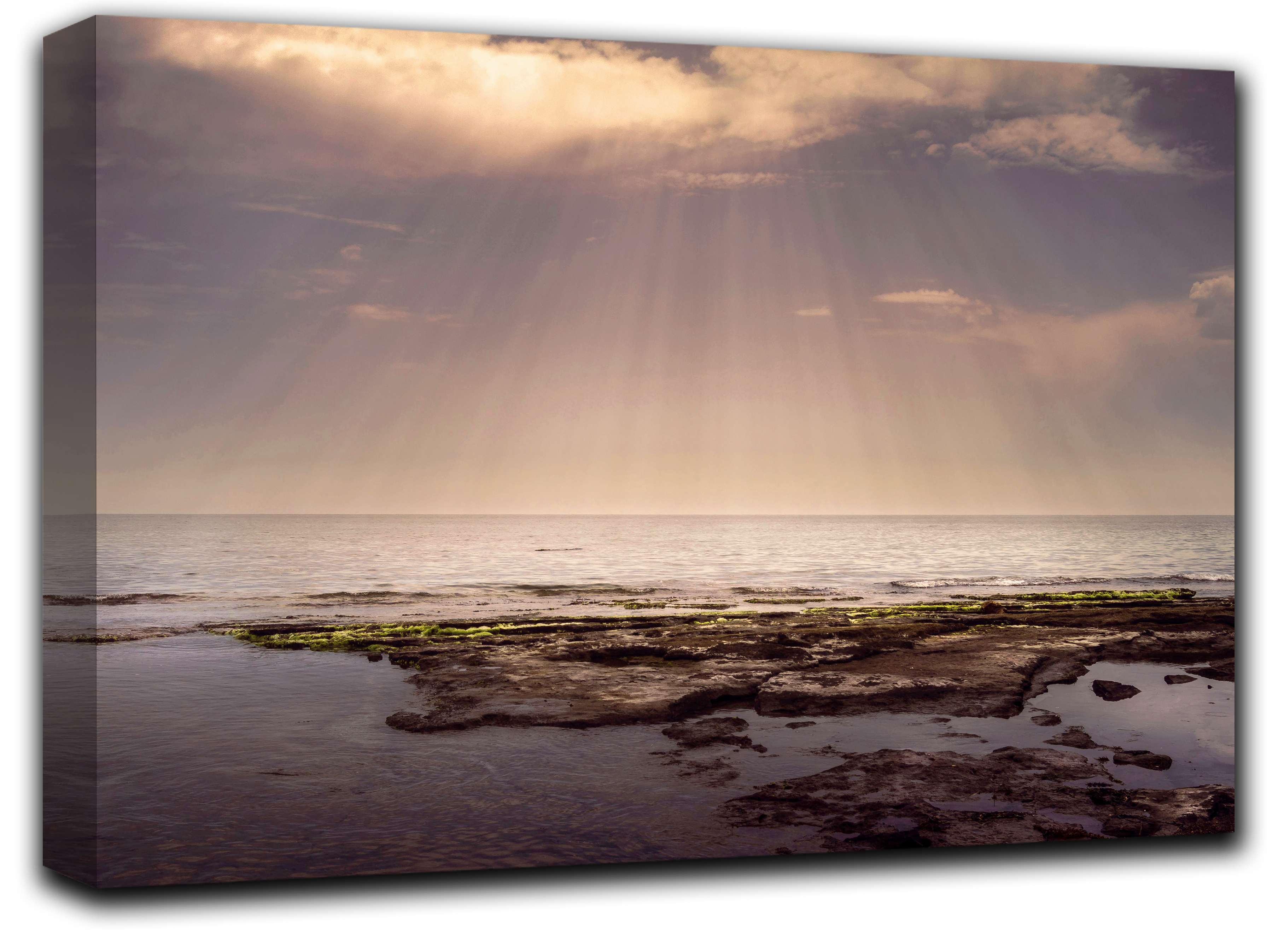 

картина на холсте Каменистый пляж природа пейзаж ландшафт Hotel Arizona HD 51 см x 77 см