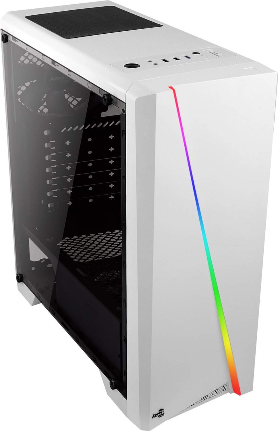 

Корпус Aerocool Cylon RGB White