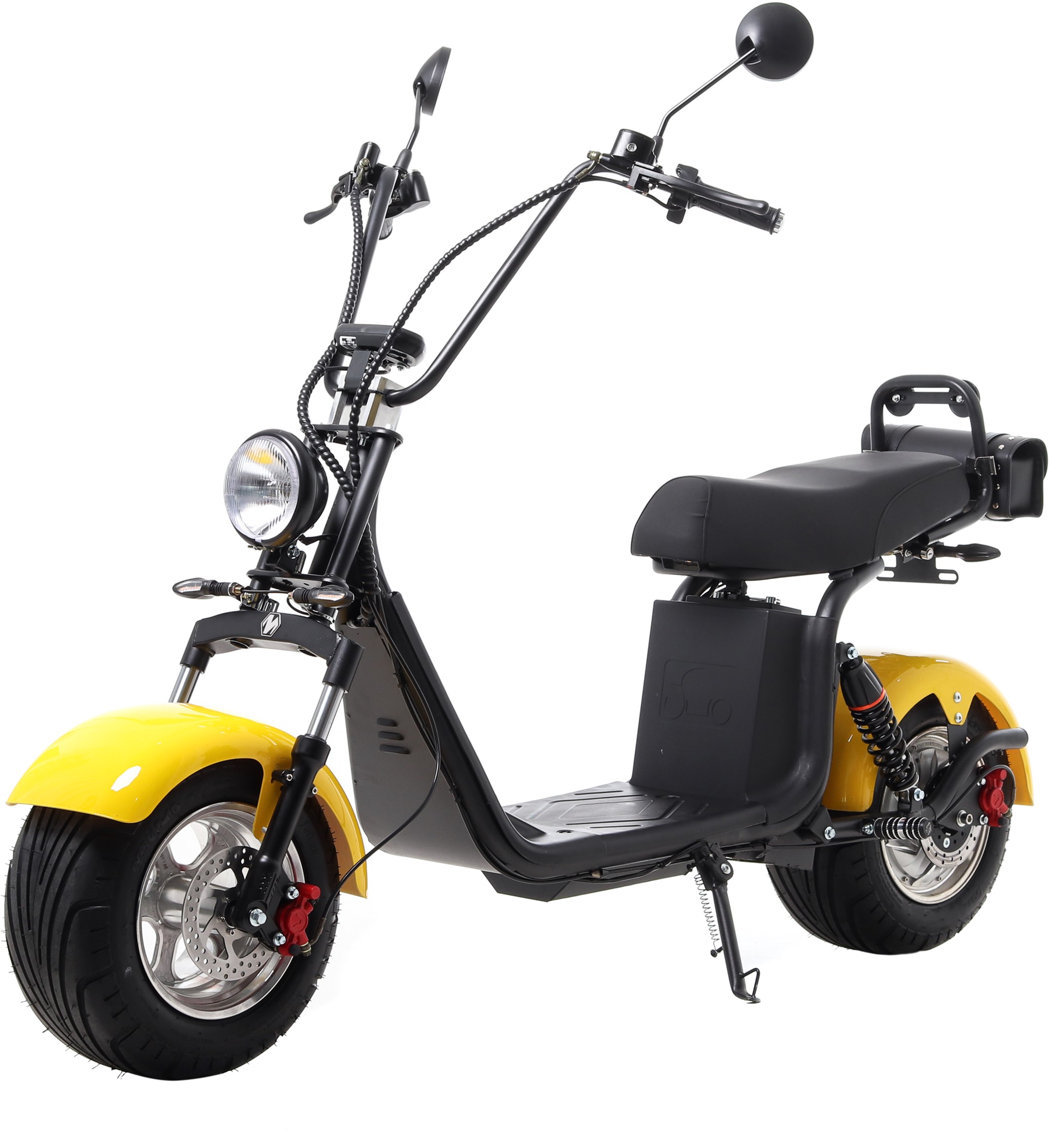 

Электроскутер Maxxter ROCK Black-yellow