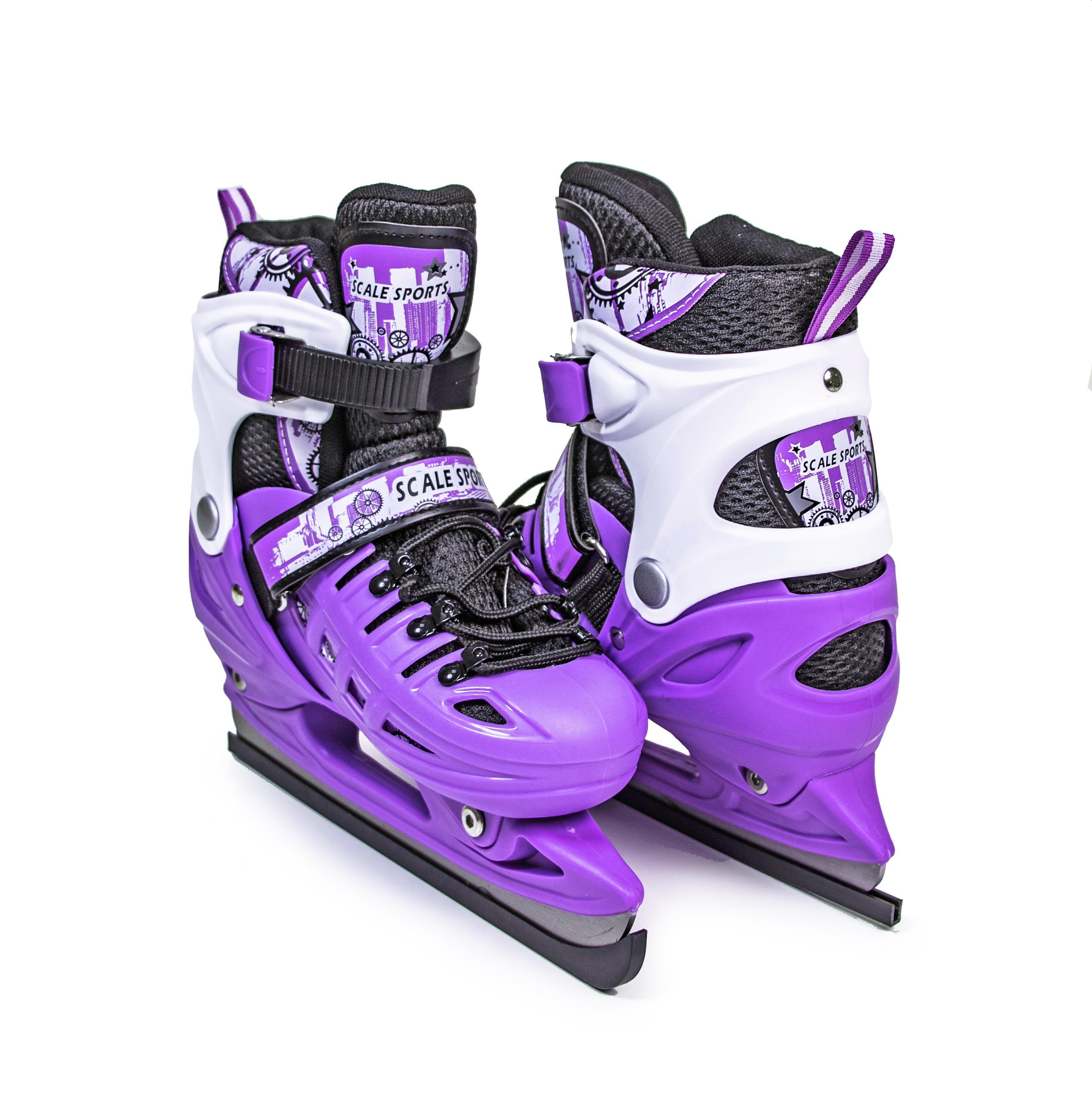 

Коньки раздвижные Scale Sport Violet р 34-37