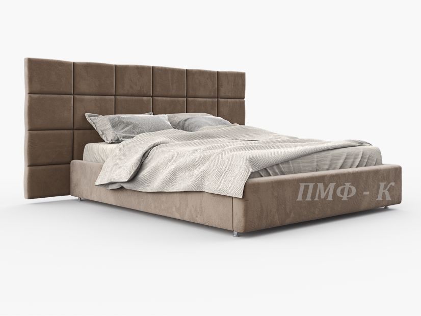 

Ліжко Kedr Афіна bagira Двоспальне 160x200 см Коричневе