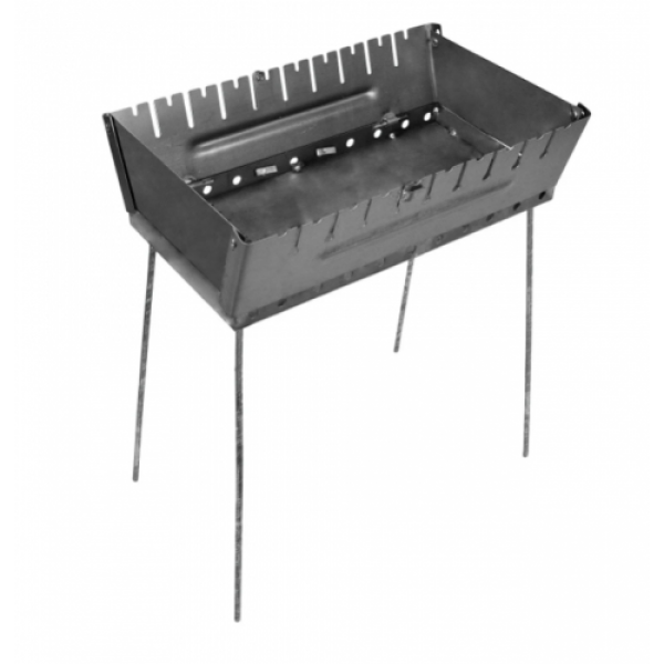 

Раскладные мангалы чемодан на 10 шампуров толщина 2 мм из нержавеющей стали