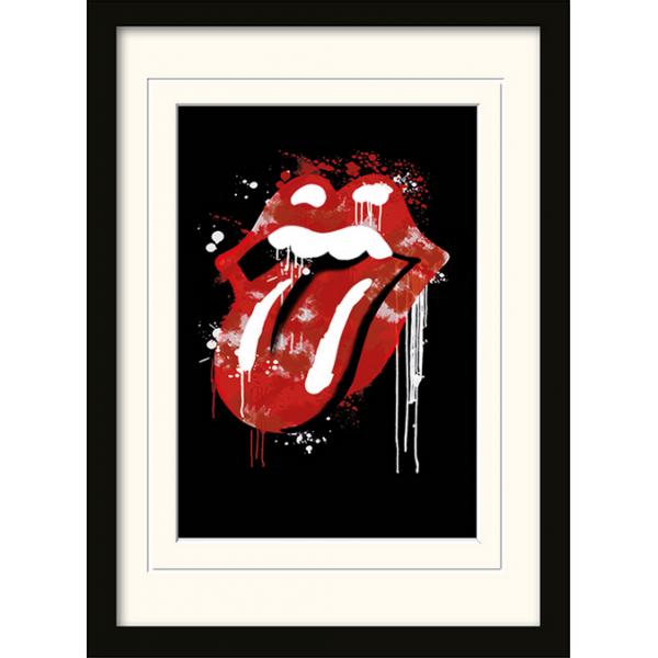 

Постер в раме "Rolling Stones (Graffiti Lips)" - wws-7072 Pyramid International