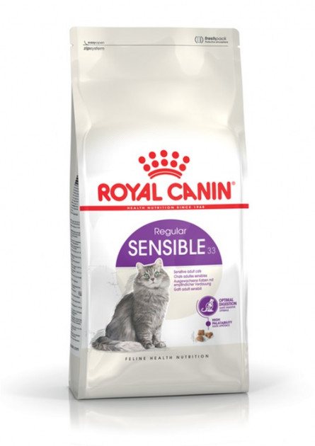 

Сухой корм для взрослых кошек Royal Canin SENSIBLE для котов с чувствительным пищеварением (10 кг)