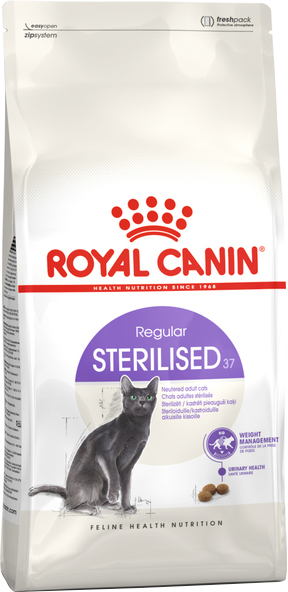 

Сухой корм для стерилизованных кошек Royal Canin STERILISED для взрослых котов от 12 мес. до 7 лет (2 кг)