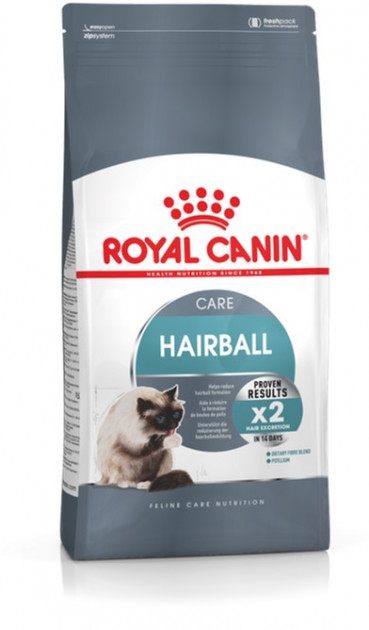 

Сухой корм для взрослых кошек Royal Canin HAIRBALL CARE для контроля образования комков шерсти (2 кг)