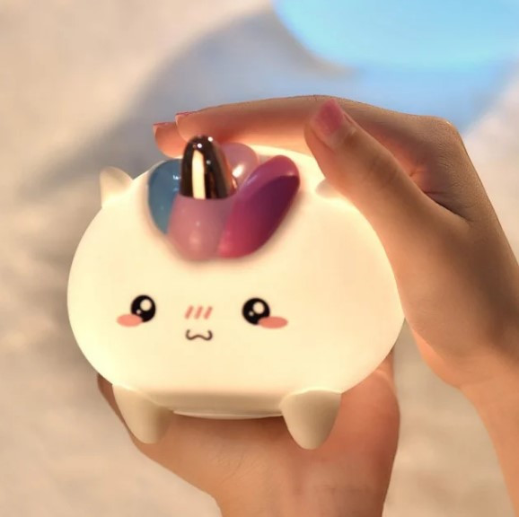 

Ночник светильник силиконовый детский 3DTOYSLAMP единорог