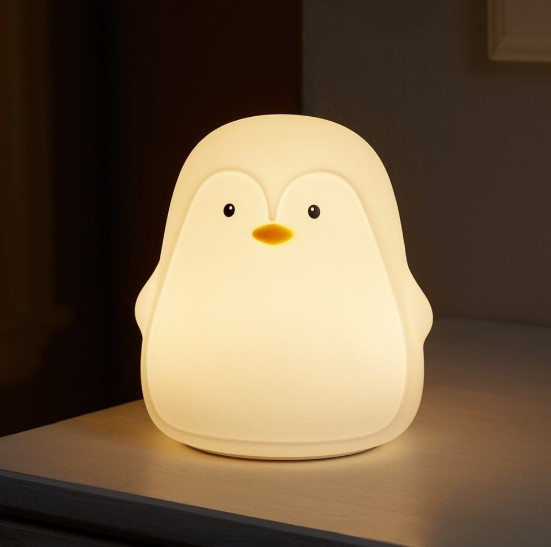 

Силиконовый ночник светильник детский 3DTOYSLAMP пингвин